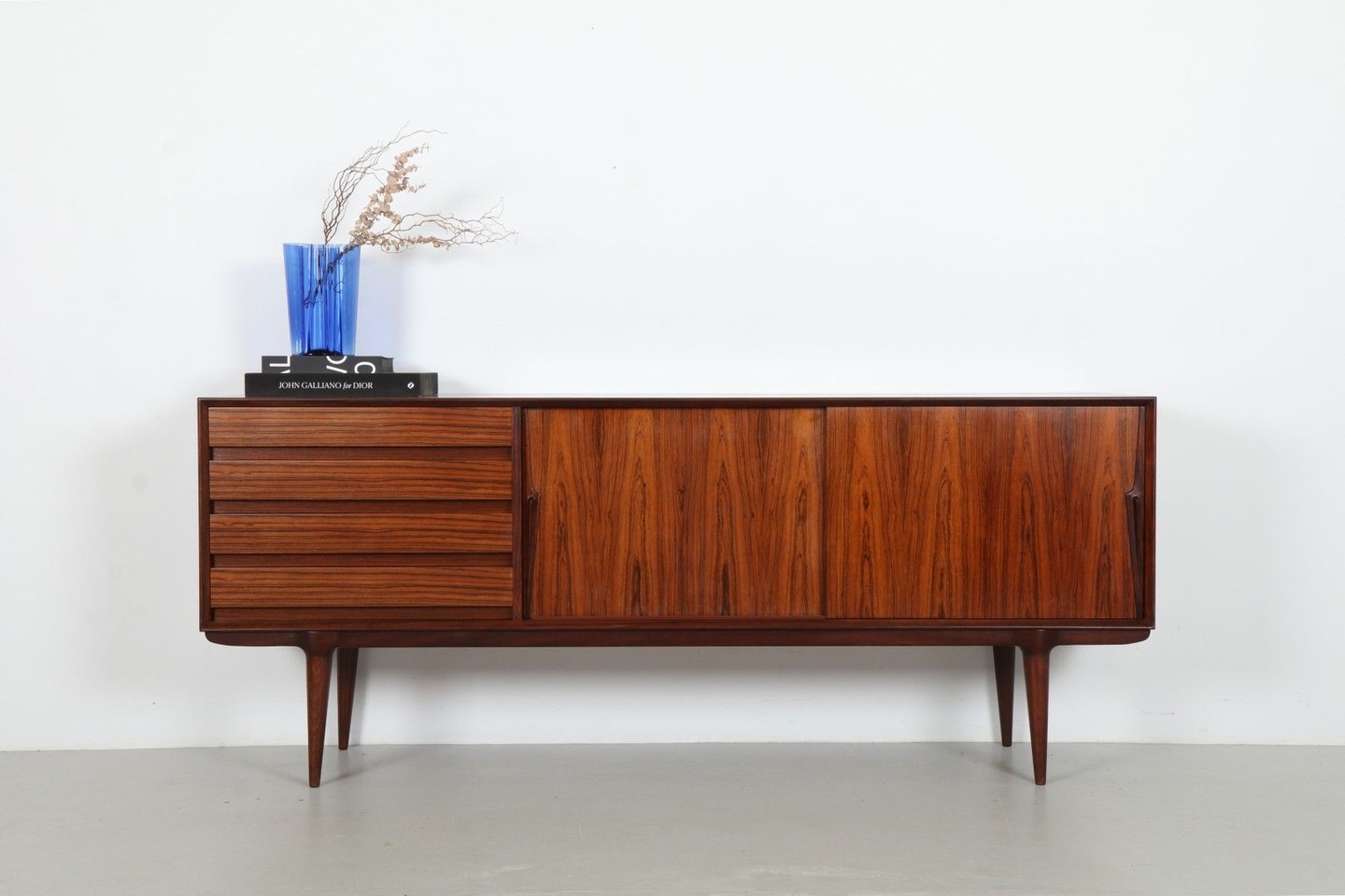 The stunning Vintage 'Model 18' sideboard by Gunni Omann is 