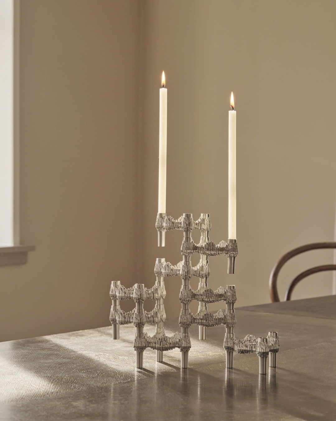 The iconic Quist candle holder was first launched in Germany
