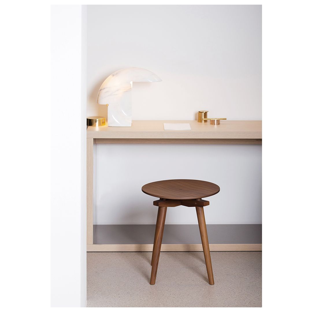 The Cross Connection (CC) Stool is one of Niko Krajl’s early