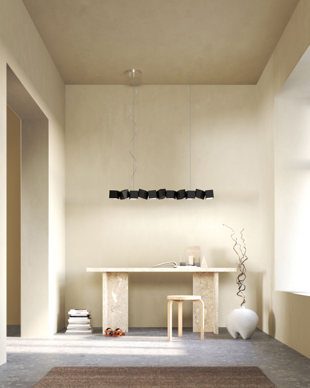The Blockchain pendant designed by Markus Johansson for Oblu