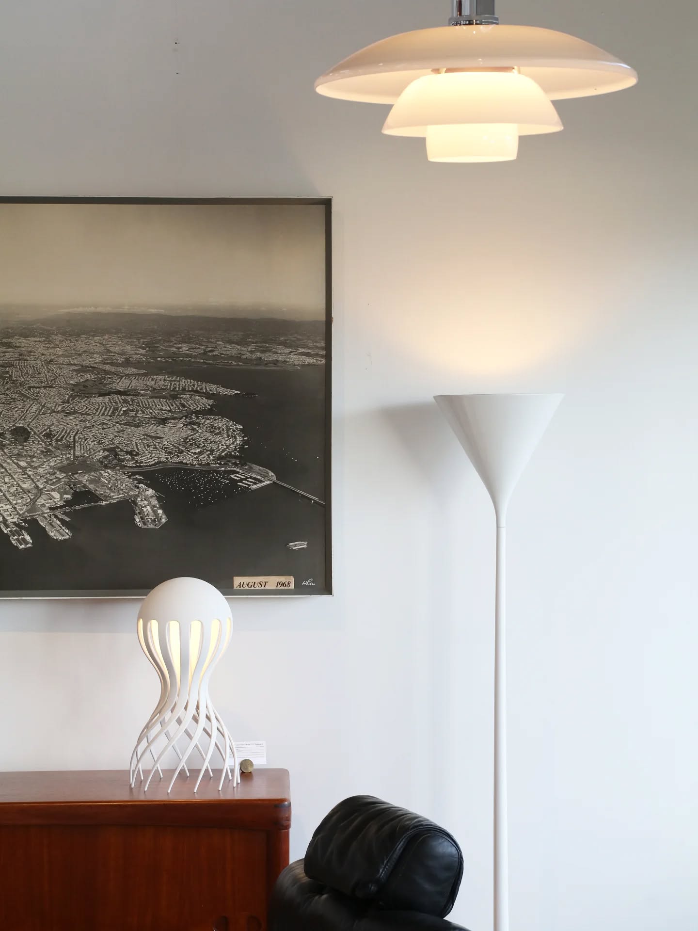 Cirrata Table Lamp from Oblure adds a striking and unique, s