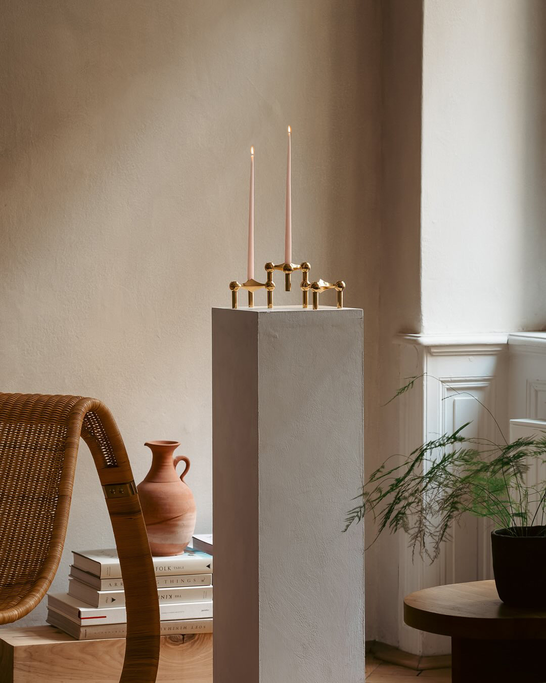 New Stoff Candle Colour / Mellow Pink 
If you're after a fre