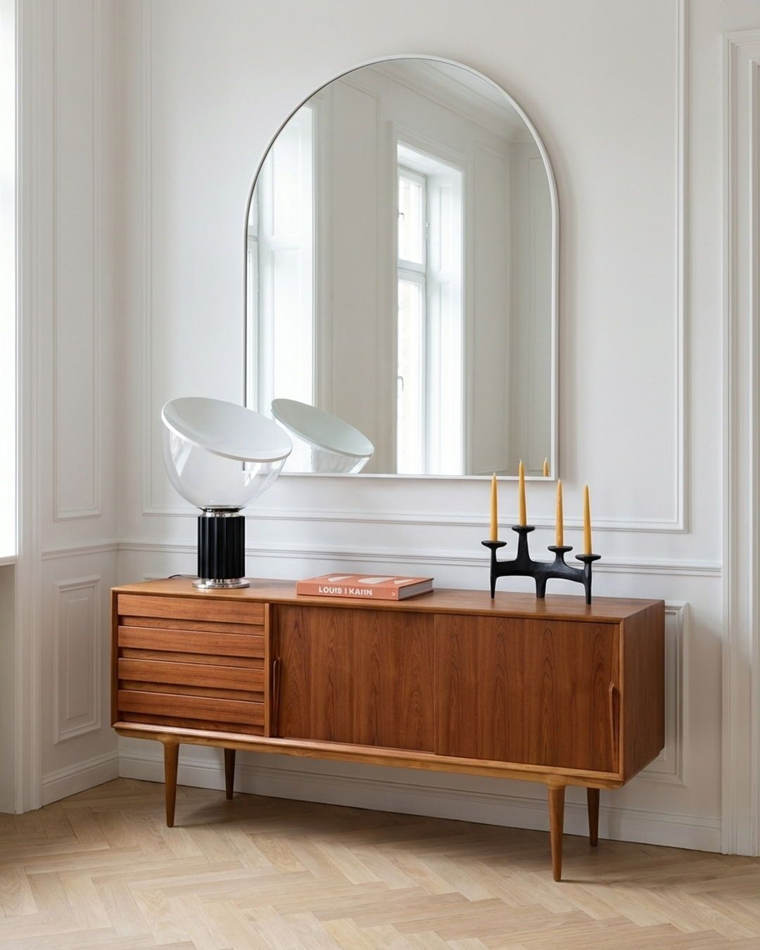 The 'Model 18' Sideboard by Omann Jun embodies the quiet con