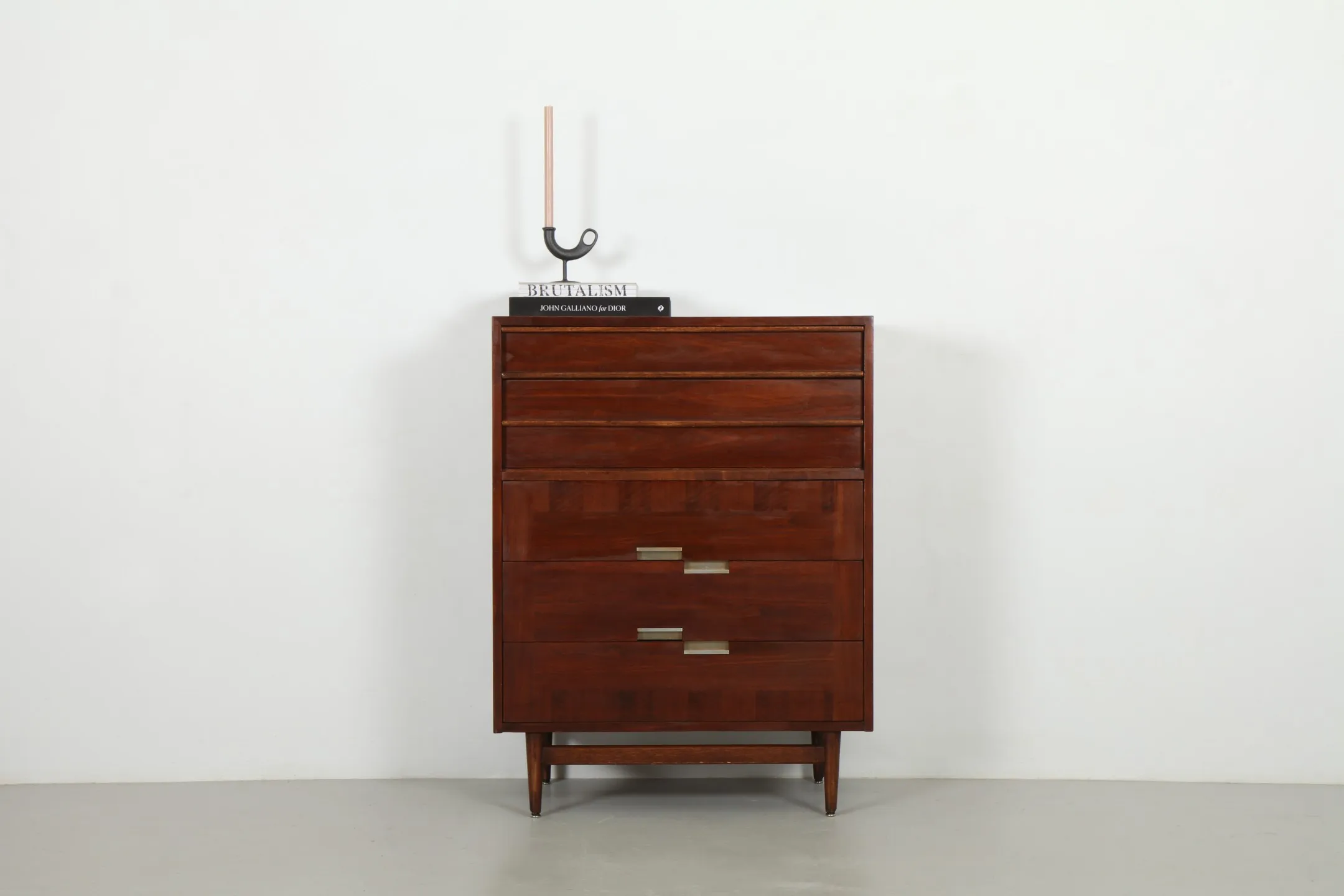Striking Merton Gershun 'Accord' Chest of Drawers by American of Martinsville