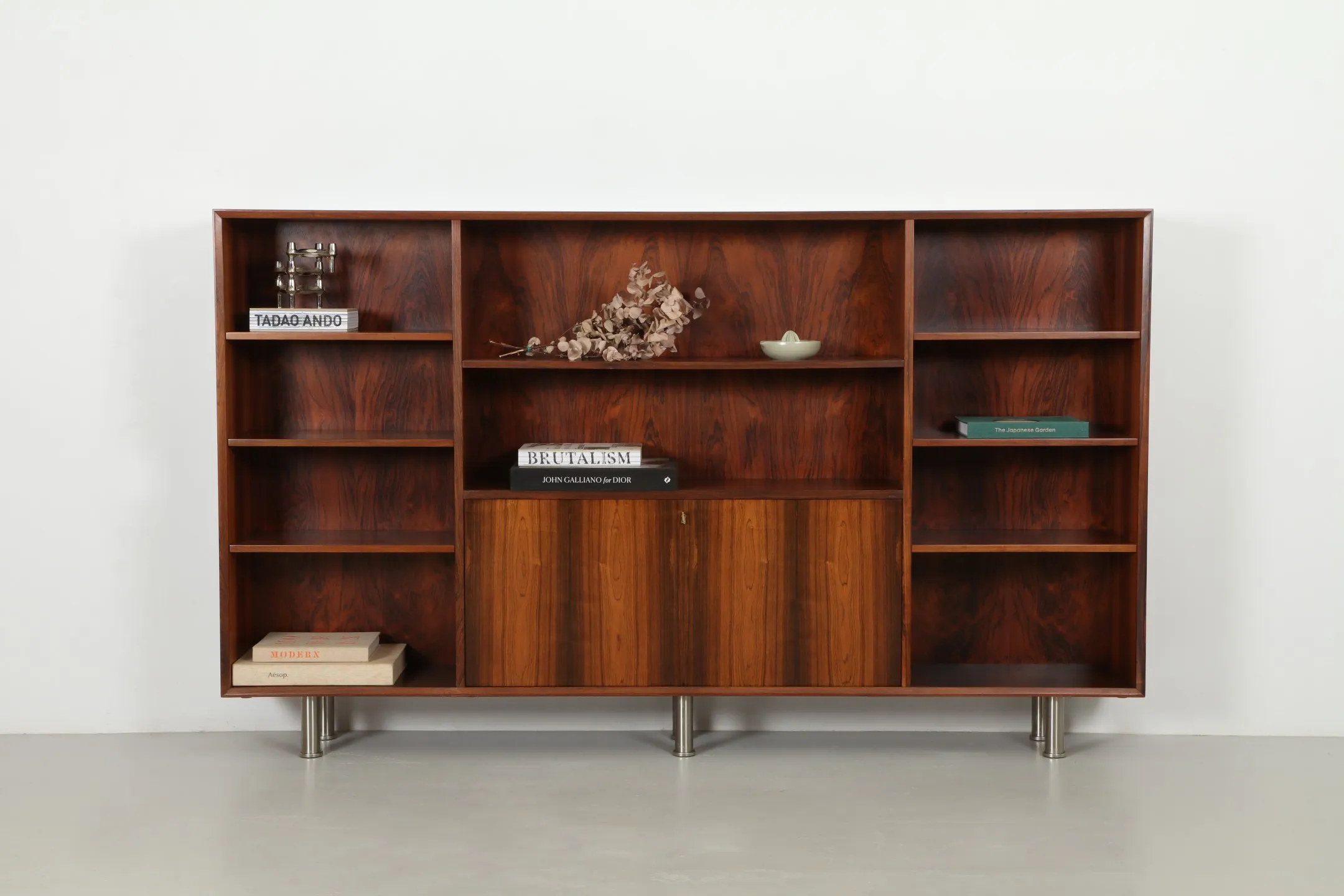 Epic Mid-Century Danish Rosewood Bookcase
