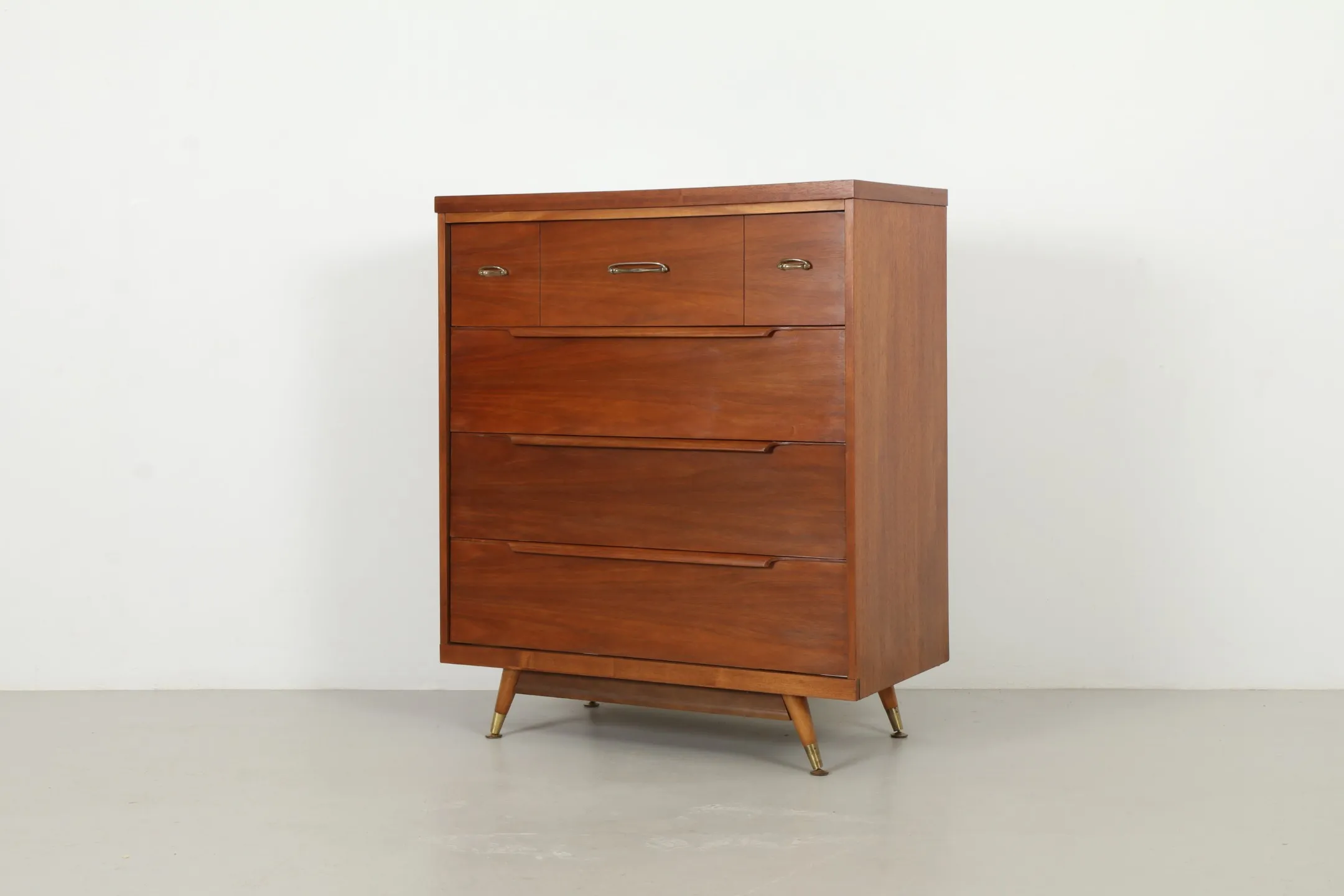 Handsome Mid-Century Chest of Drawers by Harmony House