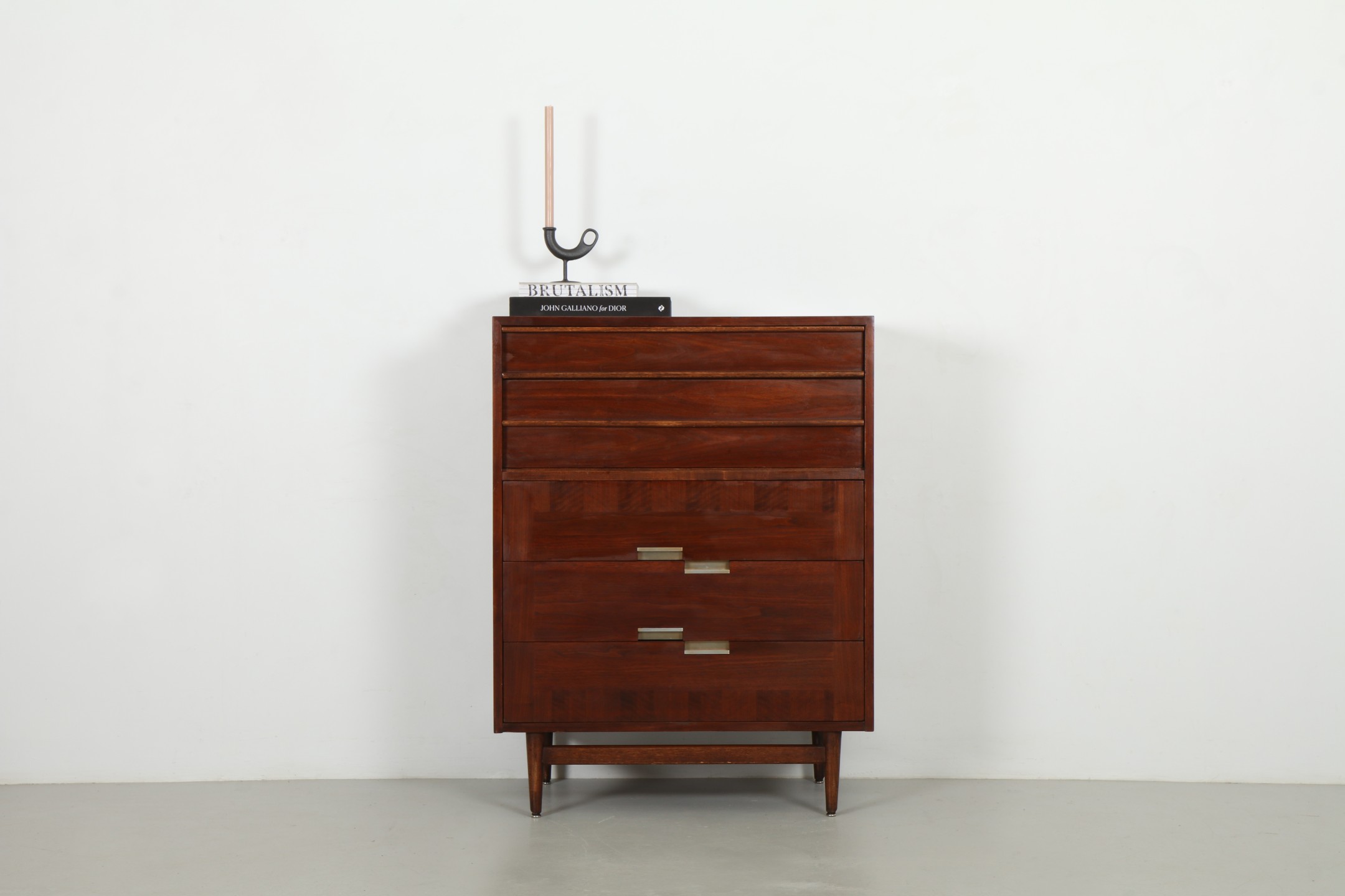 Striking Merton Gershun 'Accord' Chest of Drawers by American of Martinsville