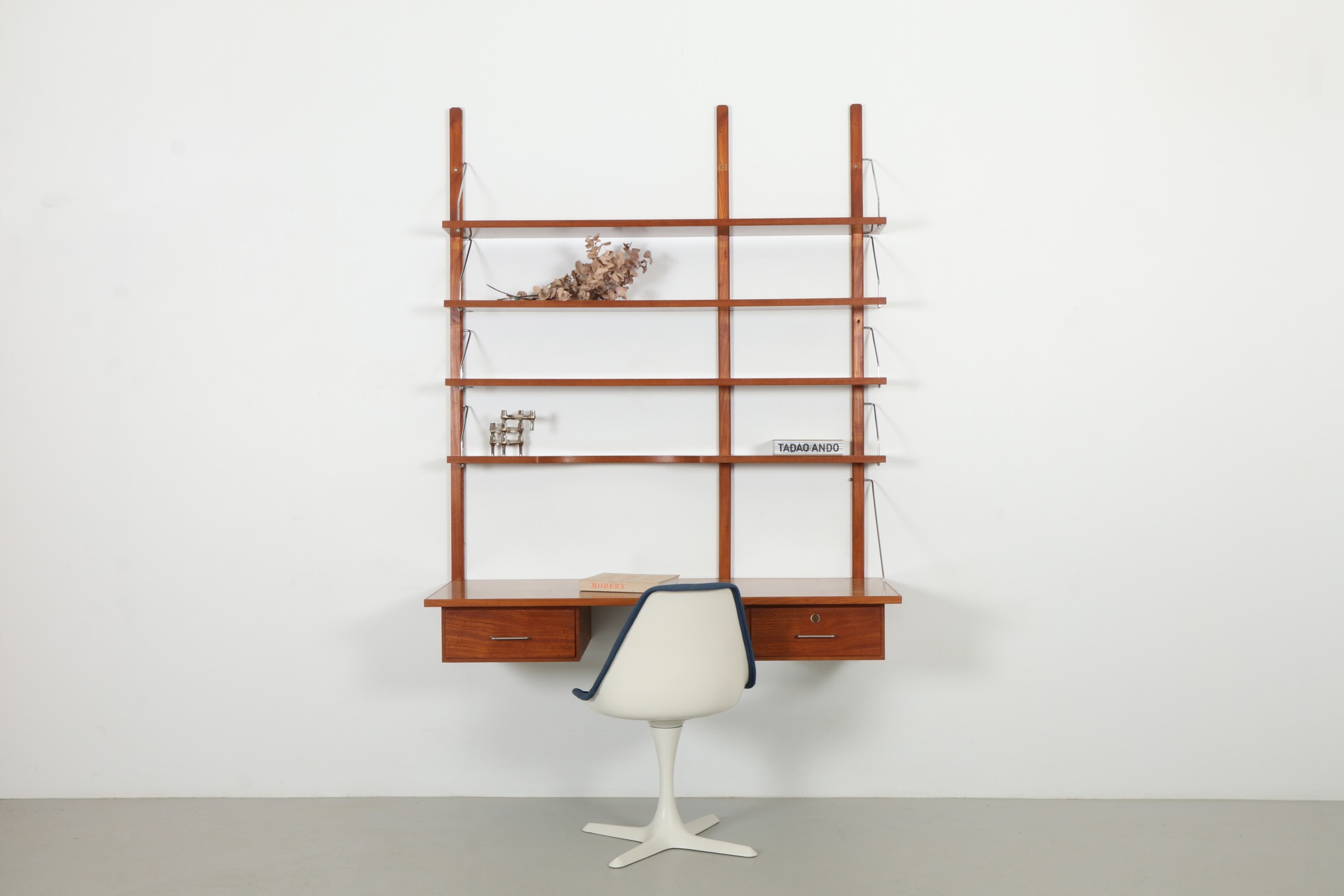 Sleek NZ Custom Crafted Mid Century Wall Unit