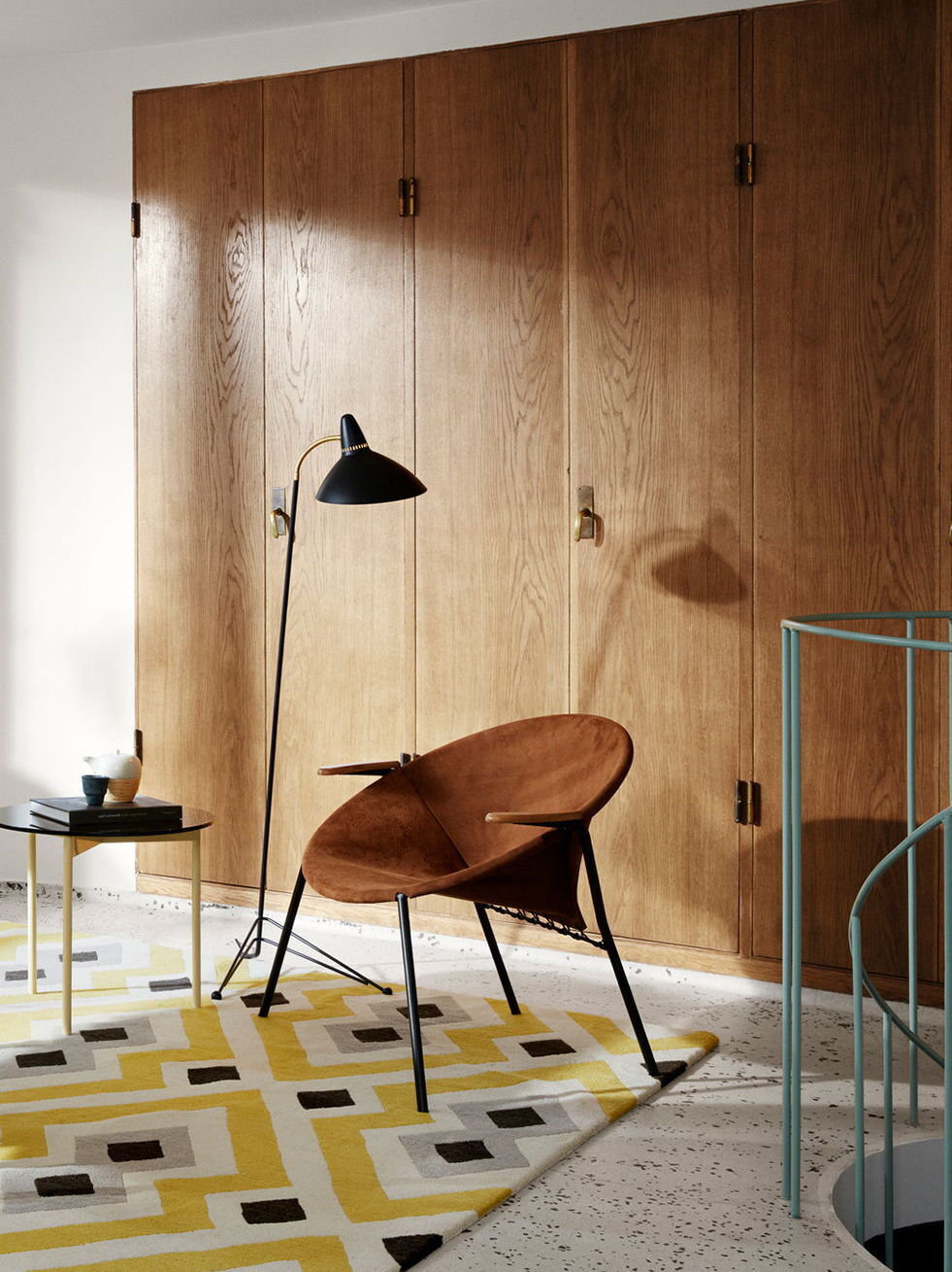 The stylish Balloon Lounge Chair is the work of the highly a