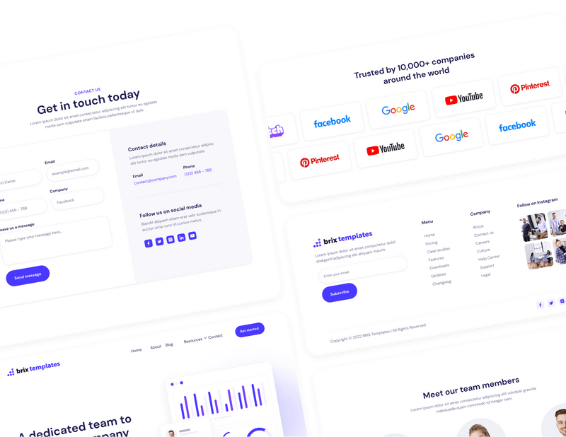 The ultimate Webflow Library | Elements by BRIX Templates