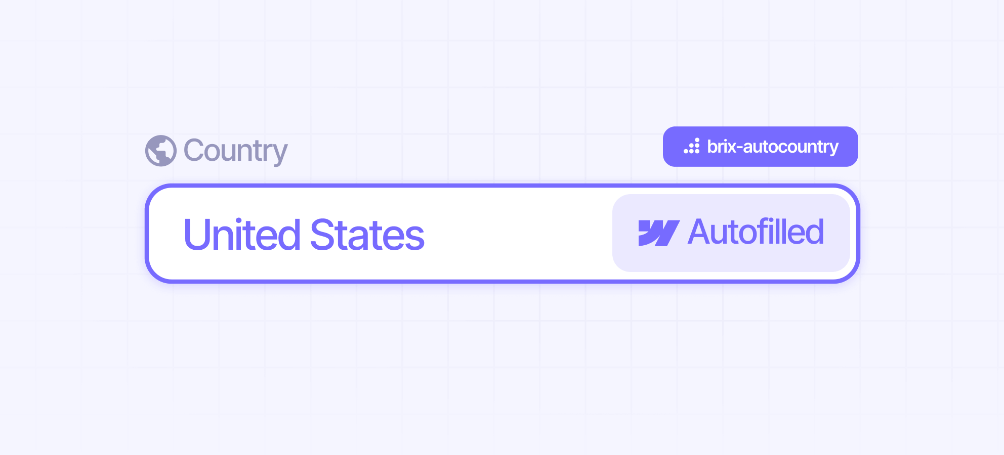Automatically detect country of Webflow users