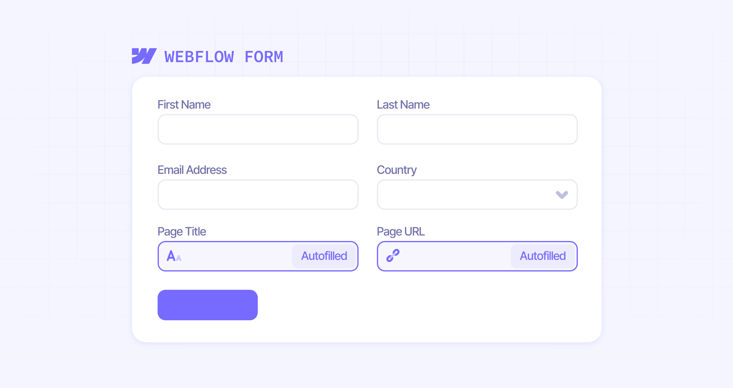 ⁠How to automatically submit current page URL and title in Webflow forms