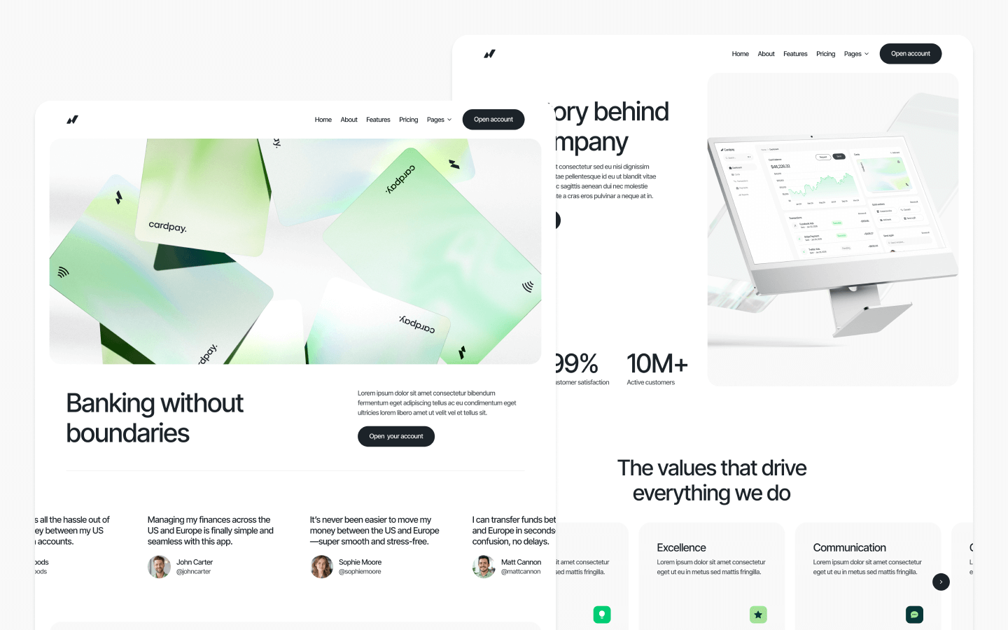 Fintech Webflow Template