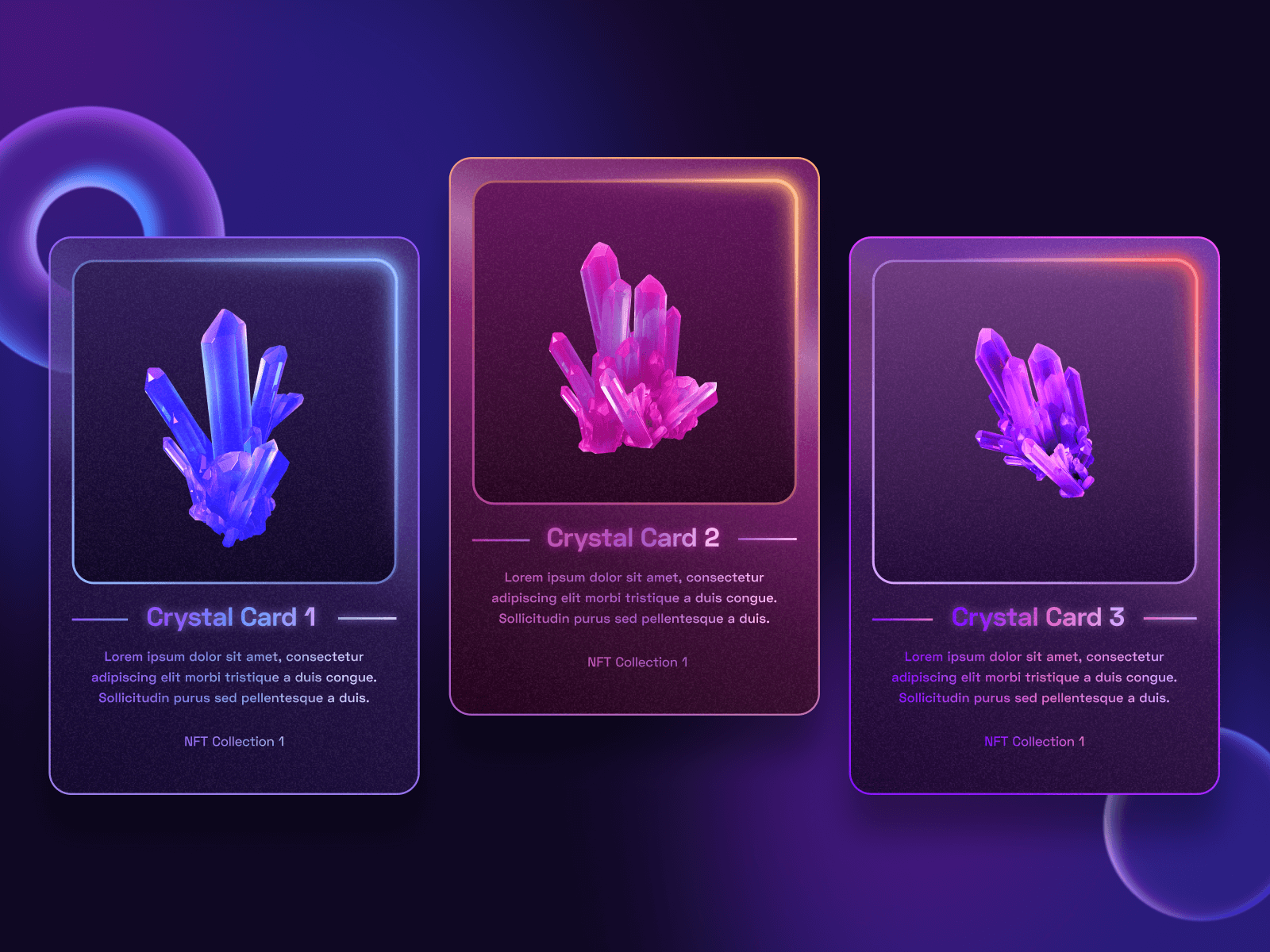 NFT Tokens Webflow Template