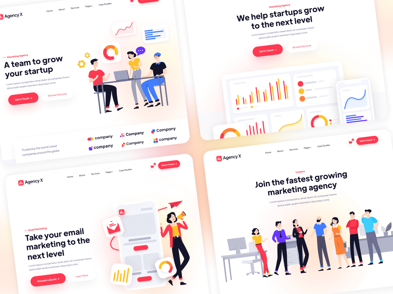 Marketing Agencies Webflow Template