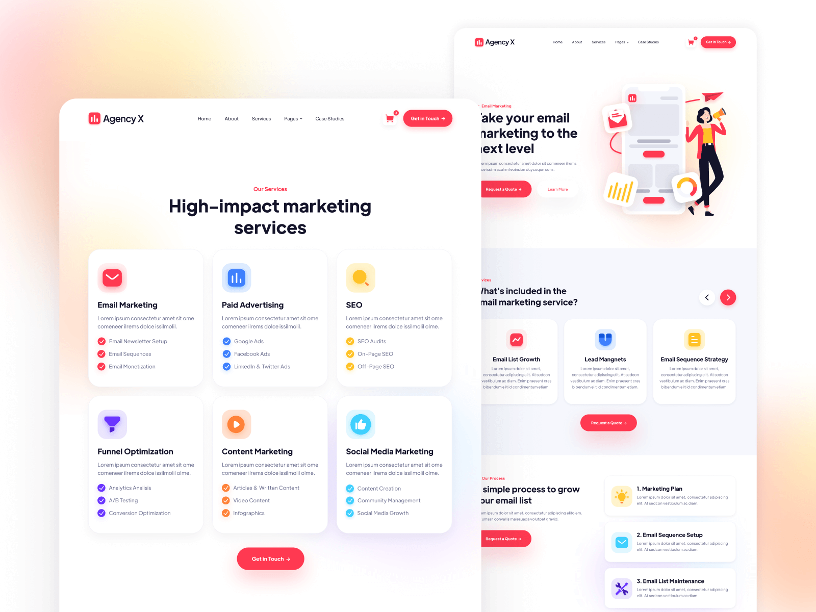 Marketing agency Webflow Template