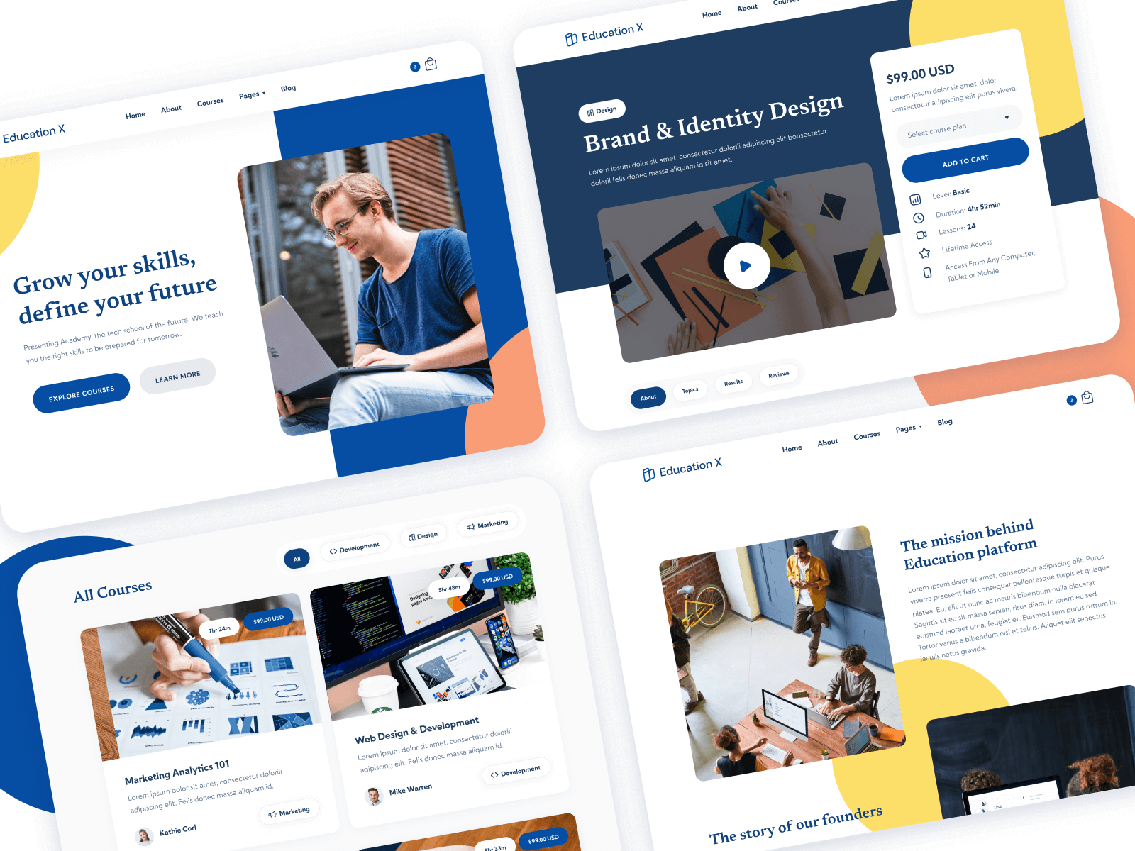 Online Education Webflow Theme