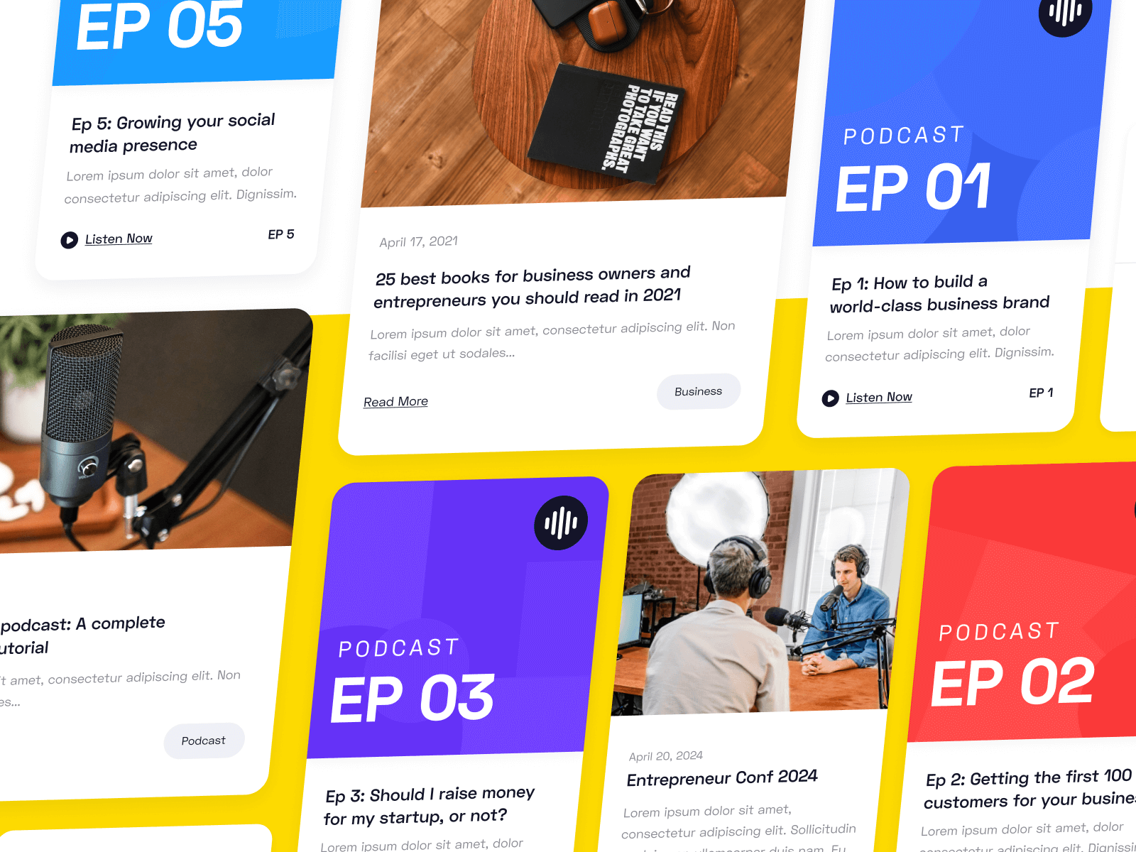 Podcast Show Webflow Website Template