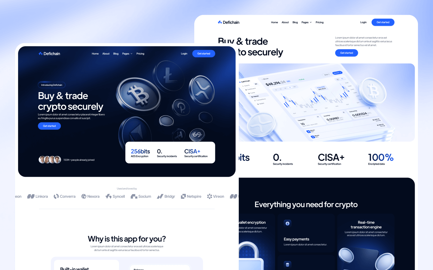 Blockchain Webflow Template