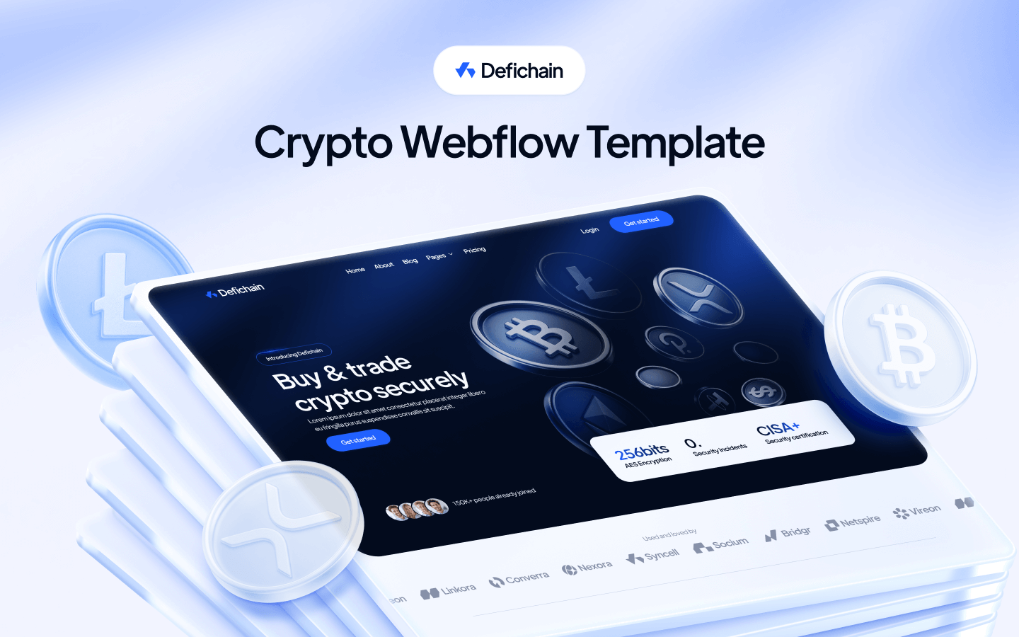 Crypto Webflow Template