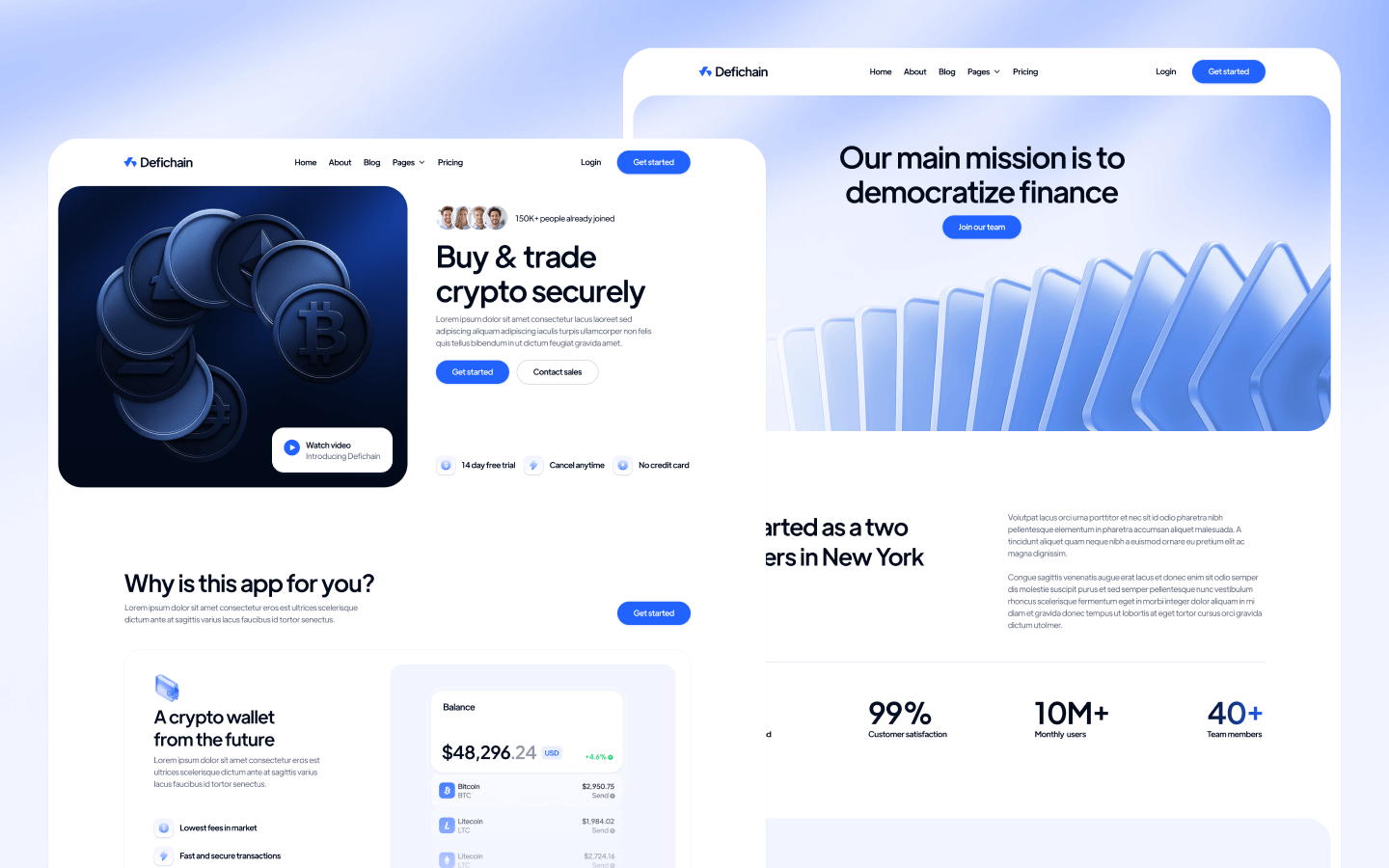 DeFi Webflow Template