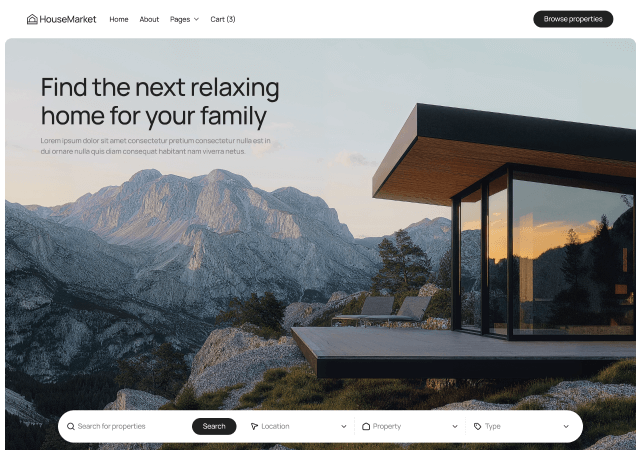 Real Estate Business Webflow Template