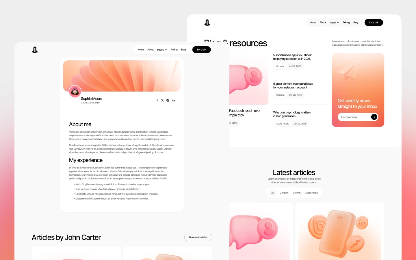 Marketing Agency Webflow Theme