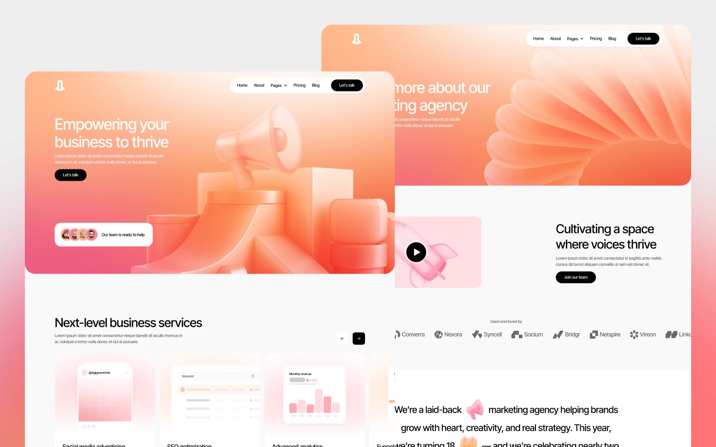 Creative Agency Webflow Template