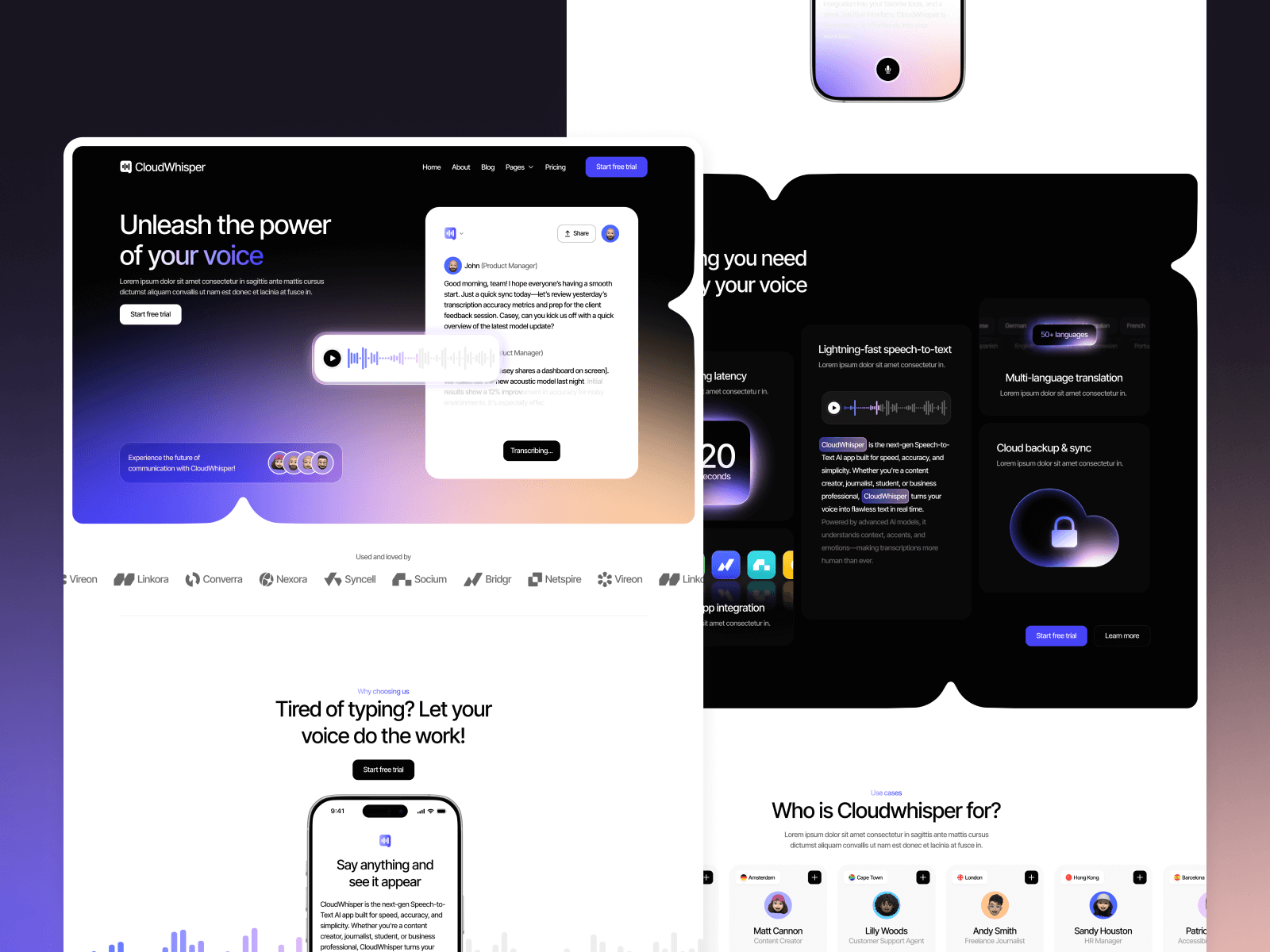 Generative AI Webflow Theme