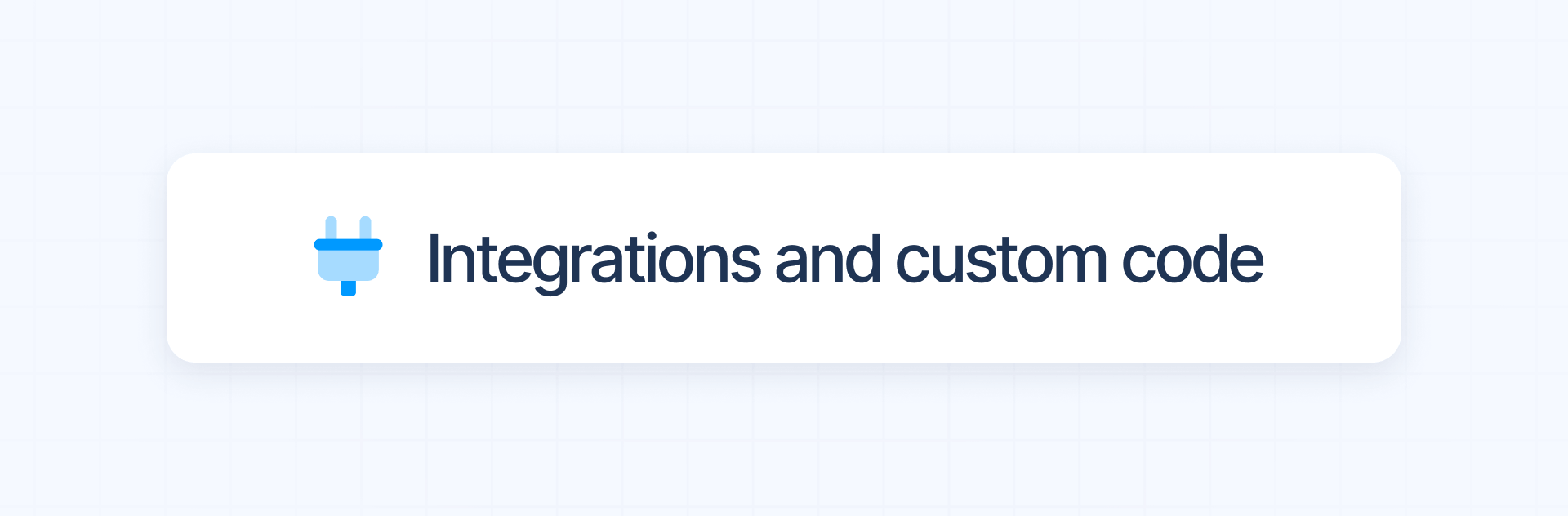 Integration capabilities and custom development in Framer