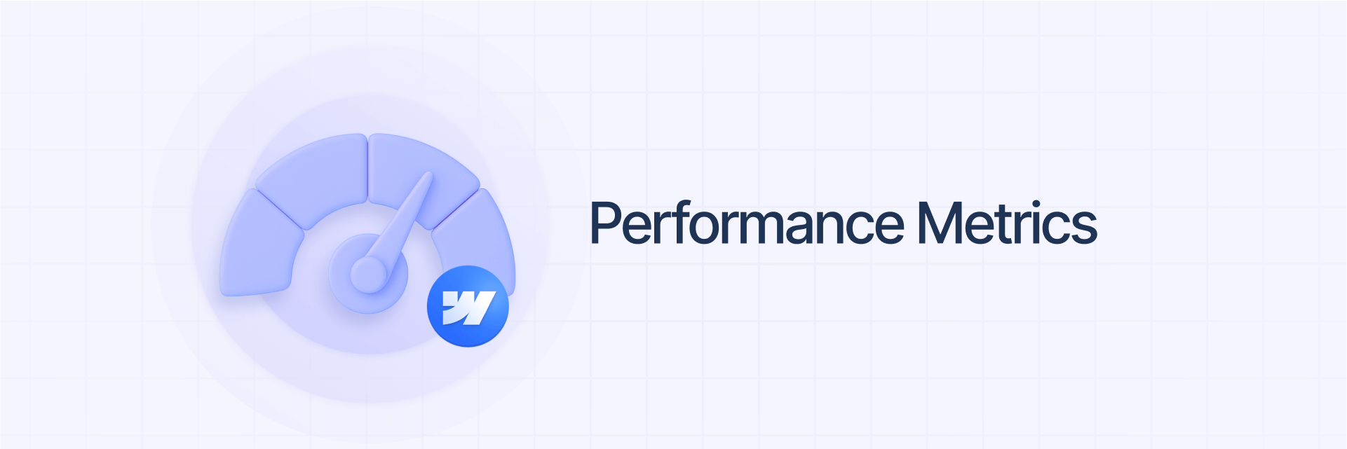 What speed metrics can be achieved in Webflow?