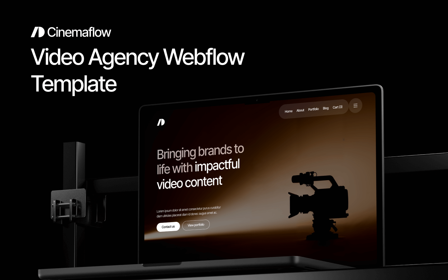 Video Agency Webflow Template