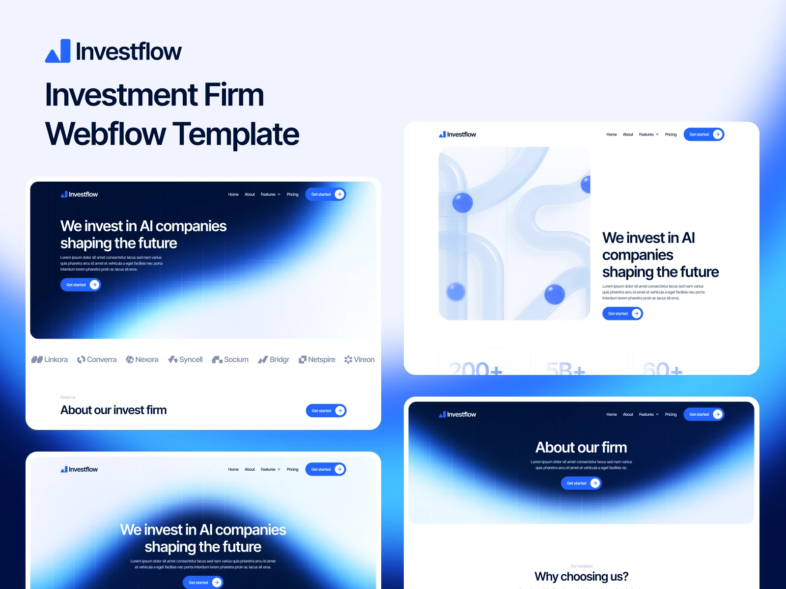 Investment Firm Webflow Template