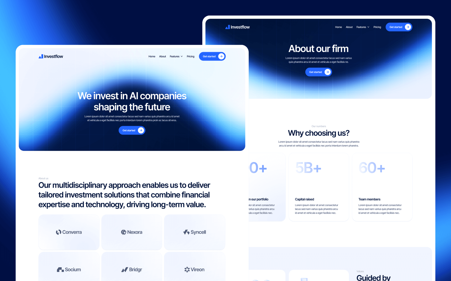 Wealth Management Webflow Template