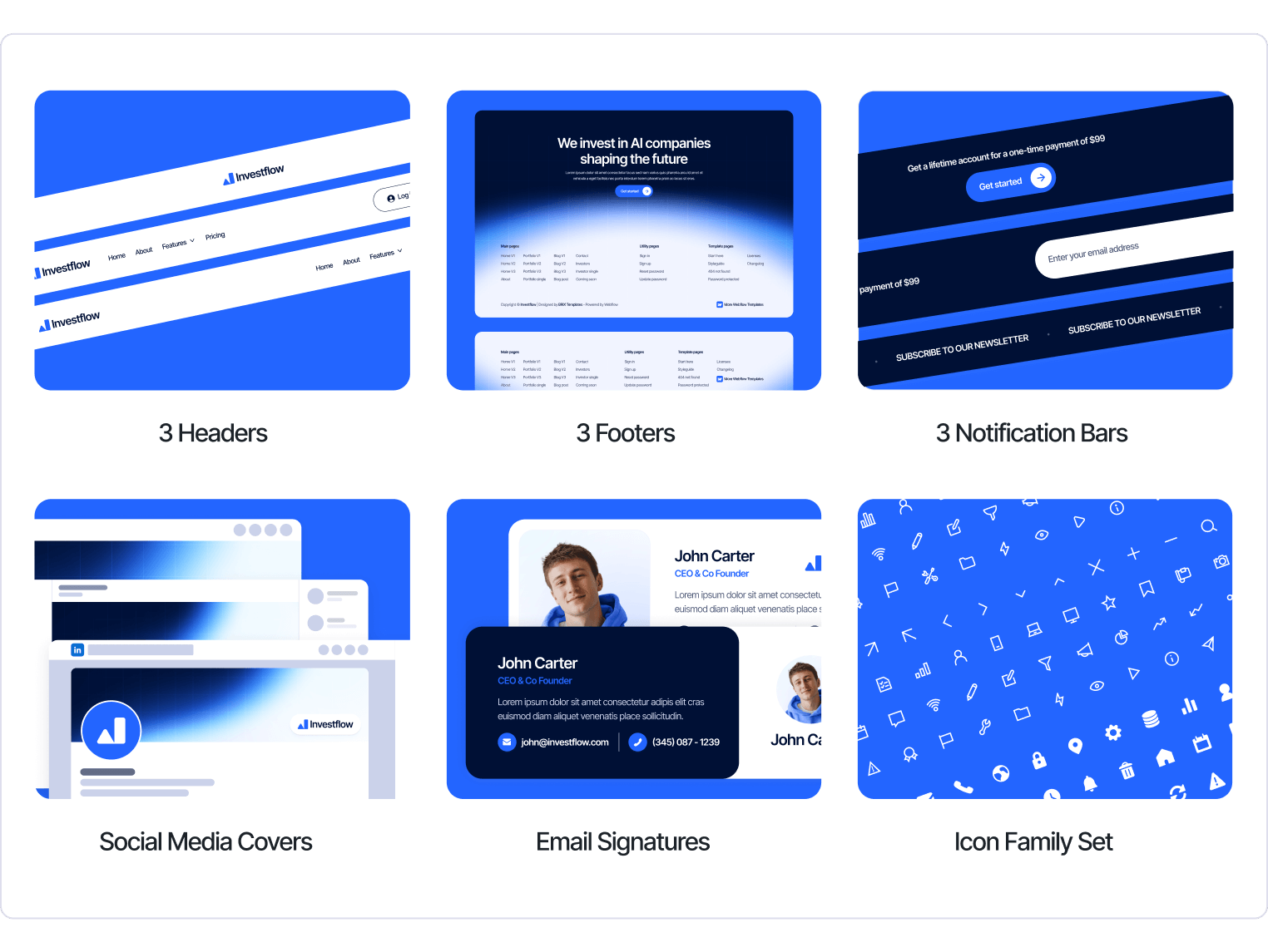 Investflow - Investment Firm Webflow Template Benefits