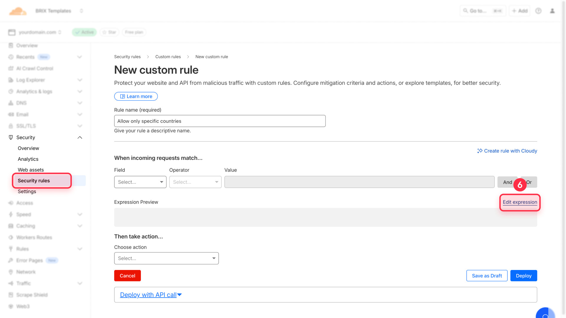 How To Use Expression Editor WAF Rules Cloudflare