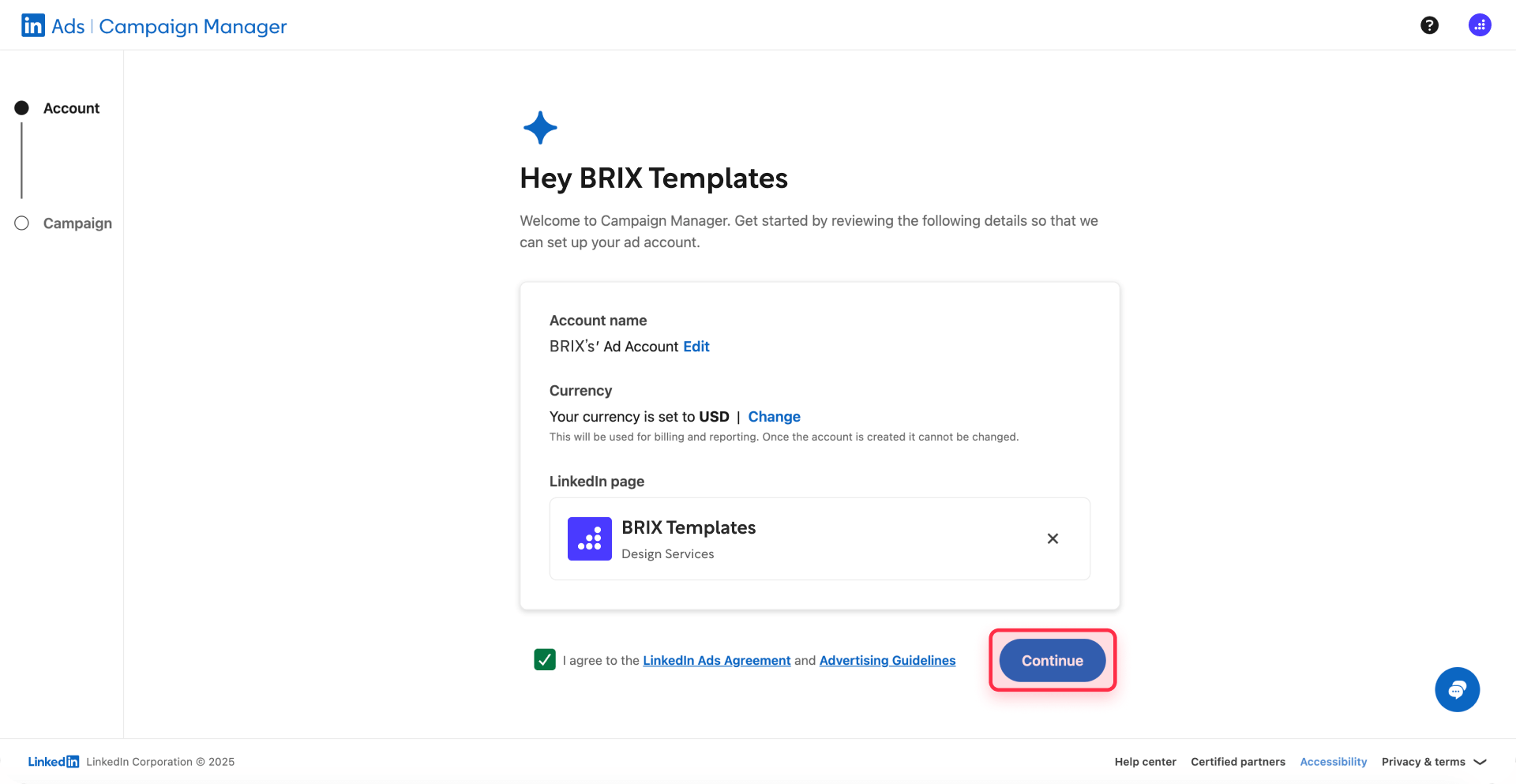 How To Access LinkedIn Campaign Manager To Install Insight Tag Webflow