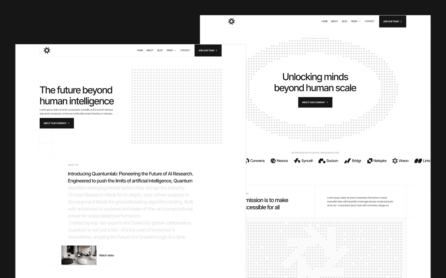 AI Startup Webflow Template