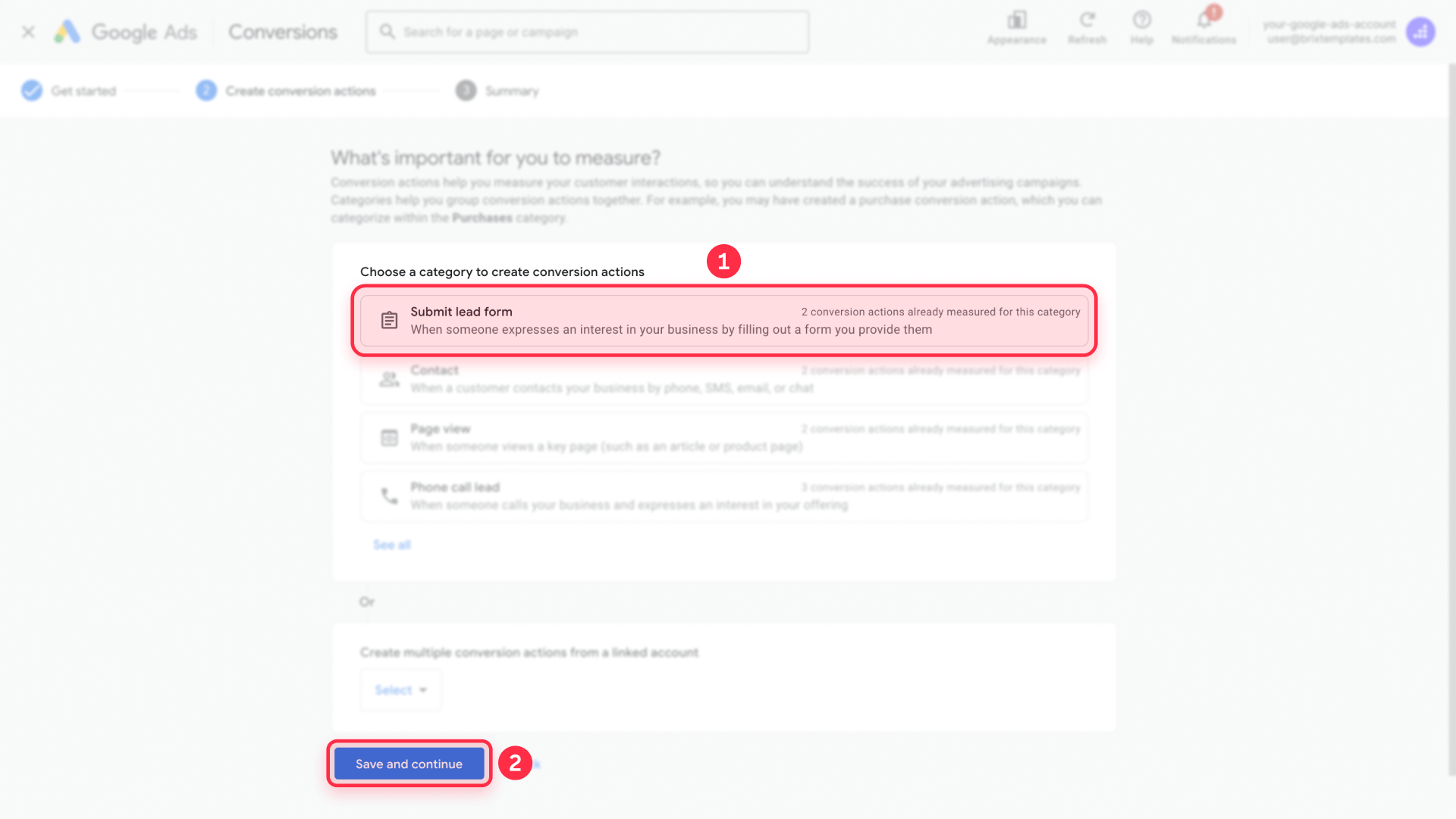 How To Choose The Form Category In Google Ads