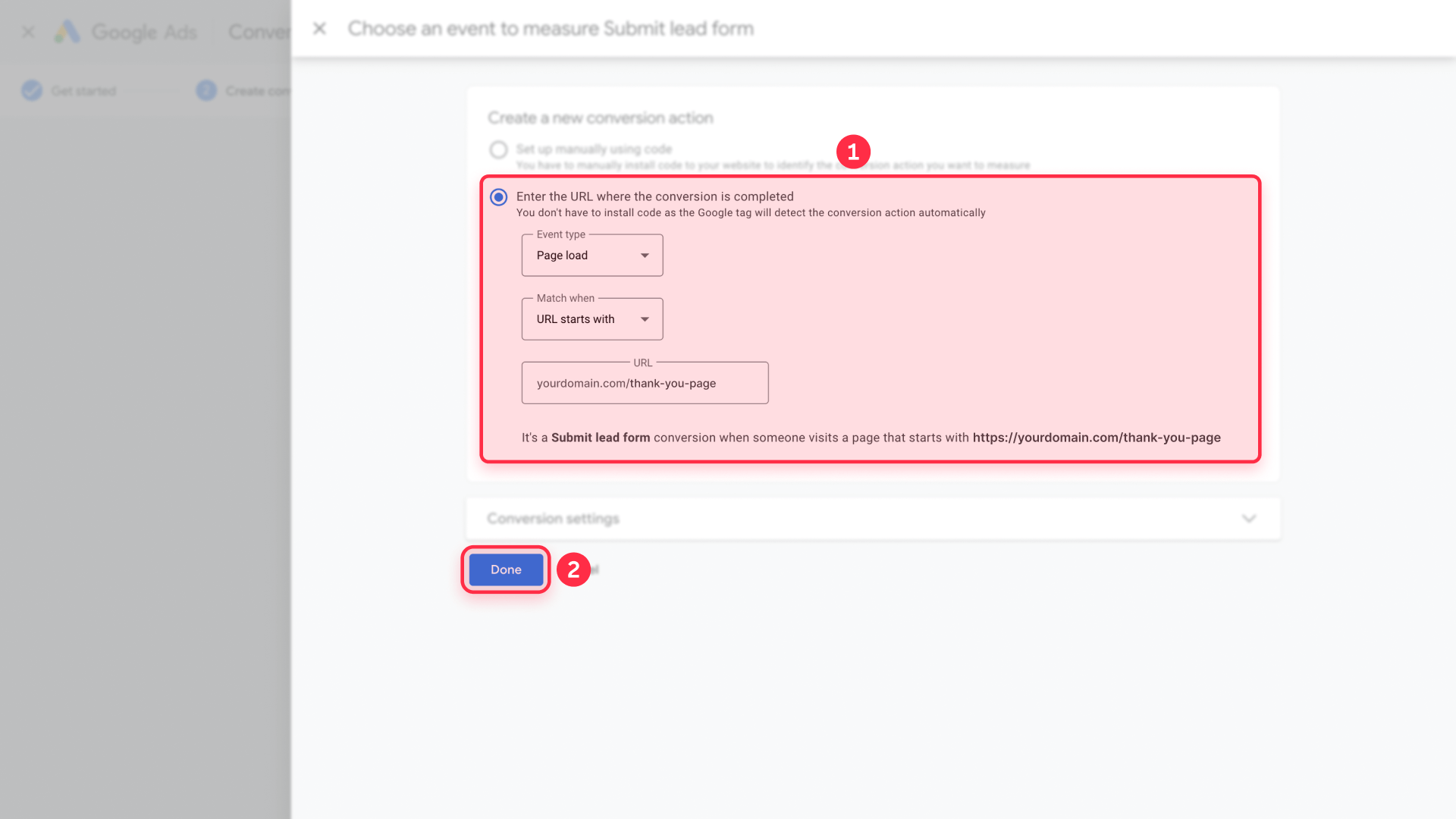 How To Configure URL Tracking In Google Ads