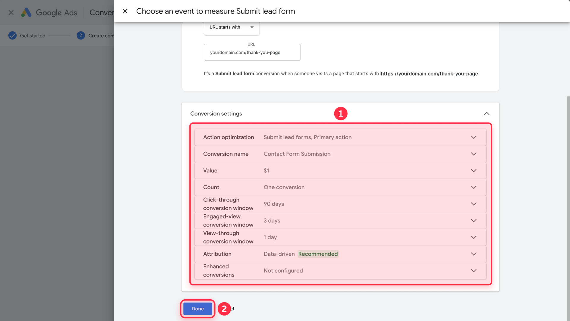 How To Adjust Conversion Settings In Google Ads