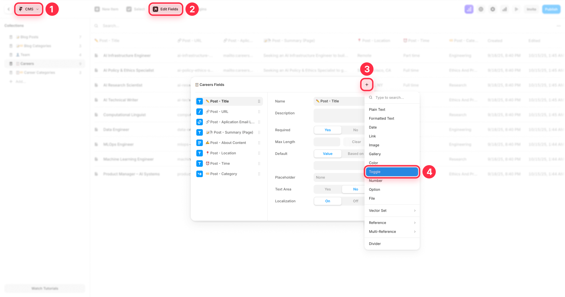 How To Create Boolean Fields To Control Visibility In Framer