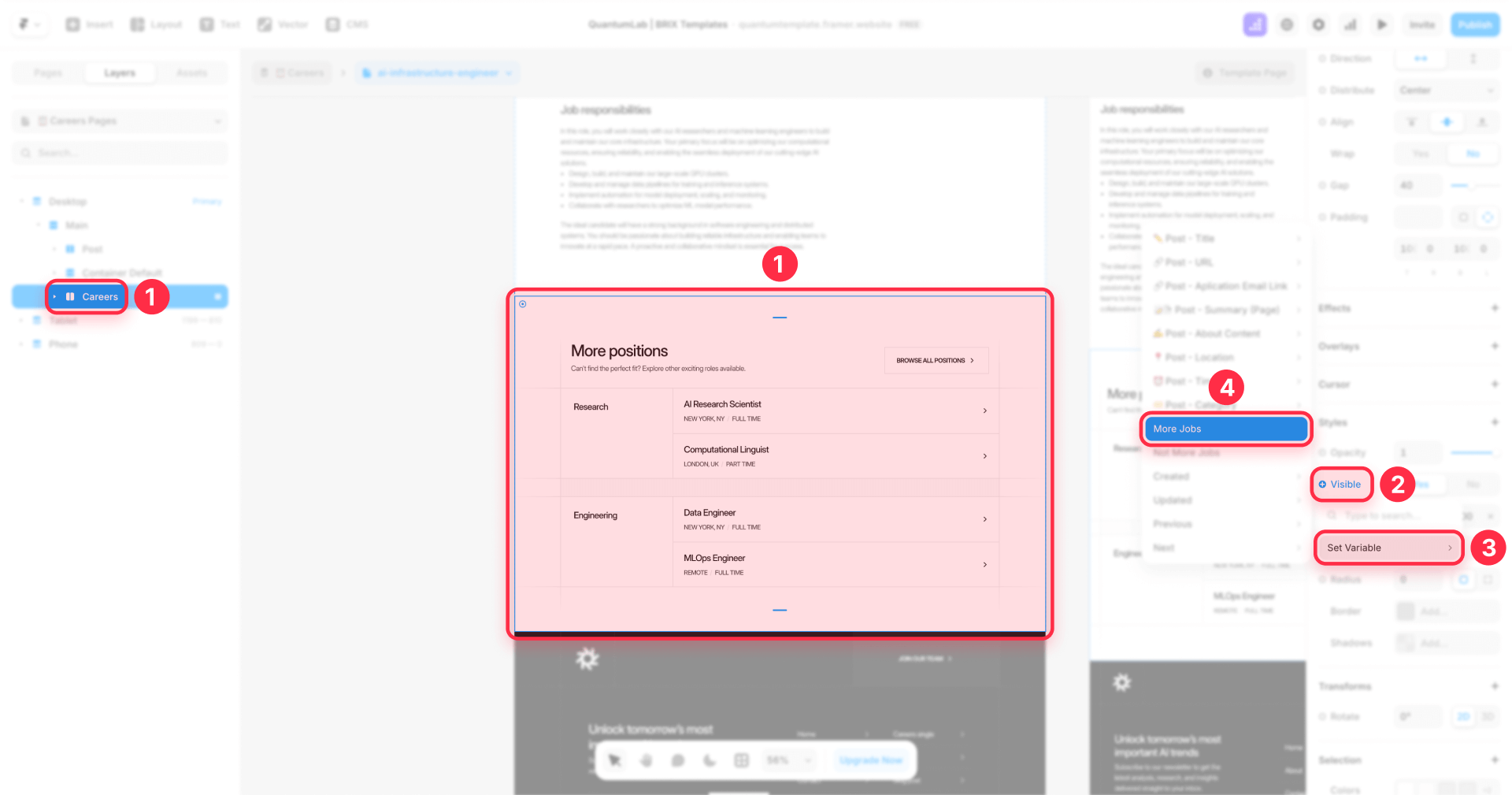 How To Hide Sections With Boolean Fields In Framer