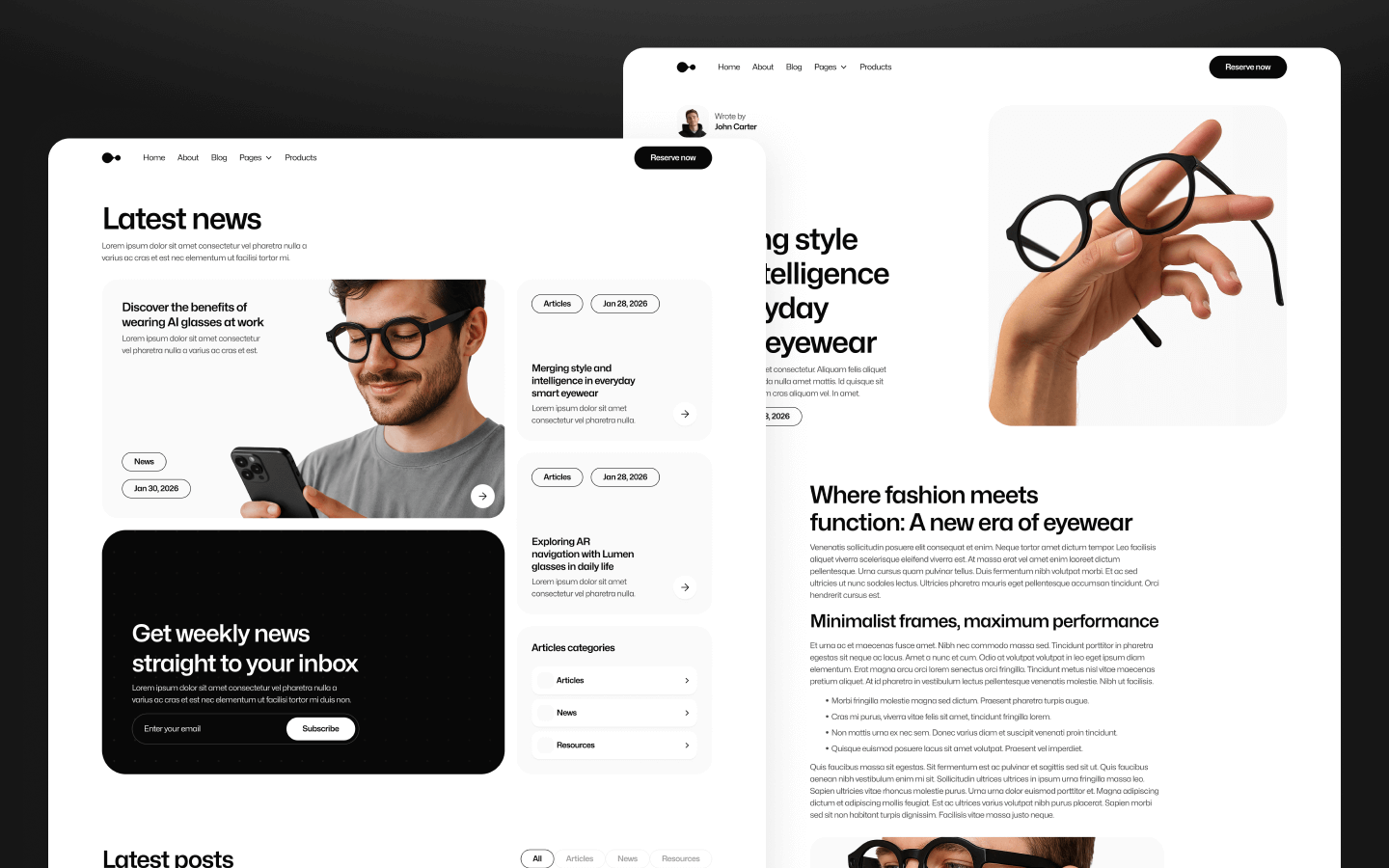 Hardware Startup Webflow Template