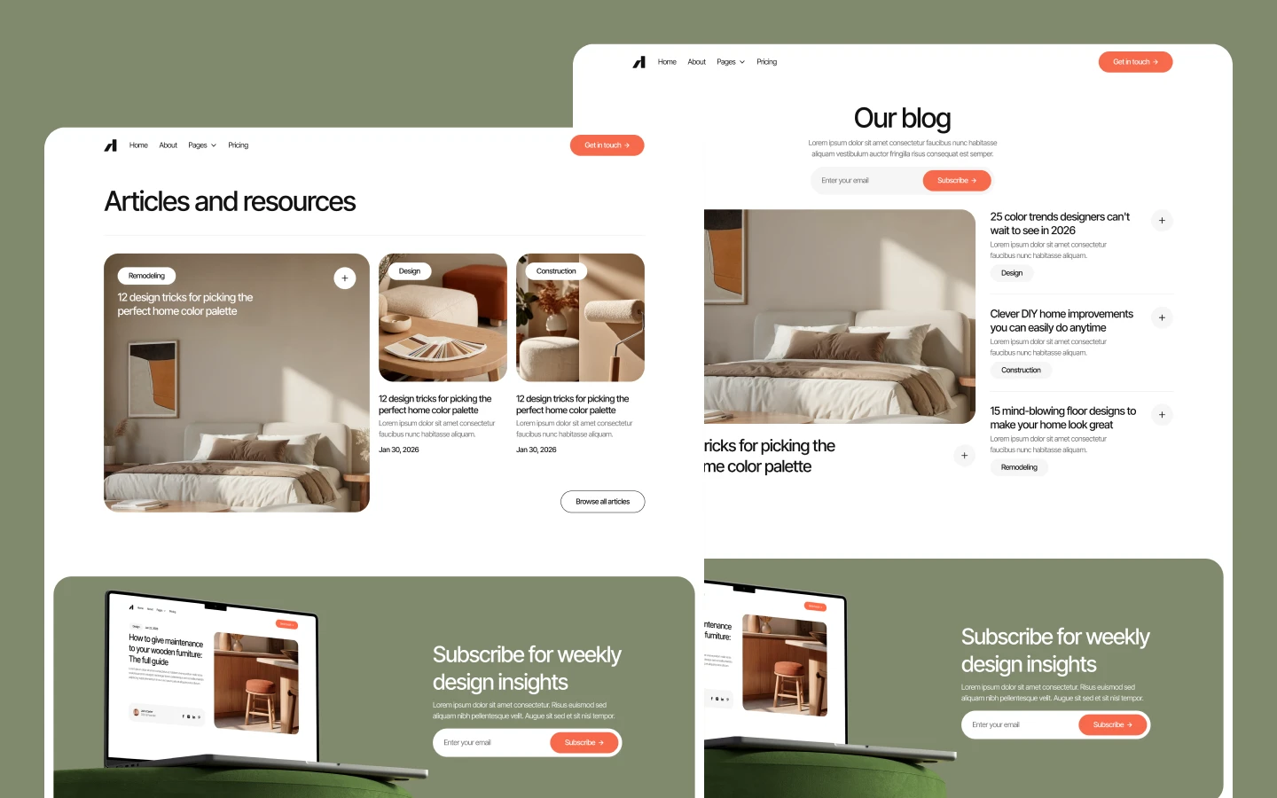Construction Company Webflow Template