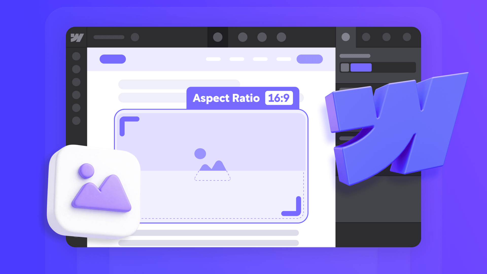 How to fix layout shift by setting image dimensions in Webflow