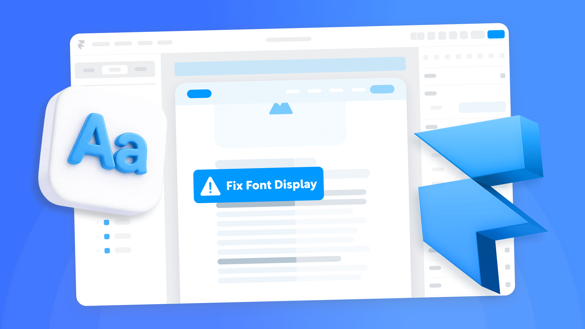 How to fix the "Ensure text remains visible during webfont load" warning in Framer