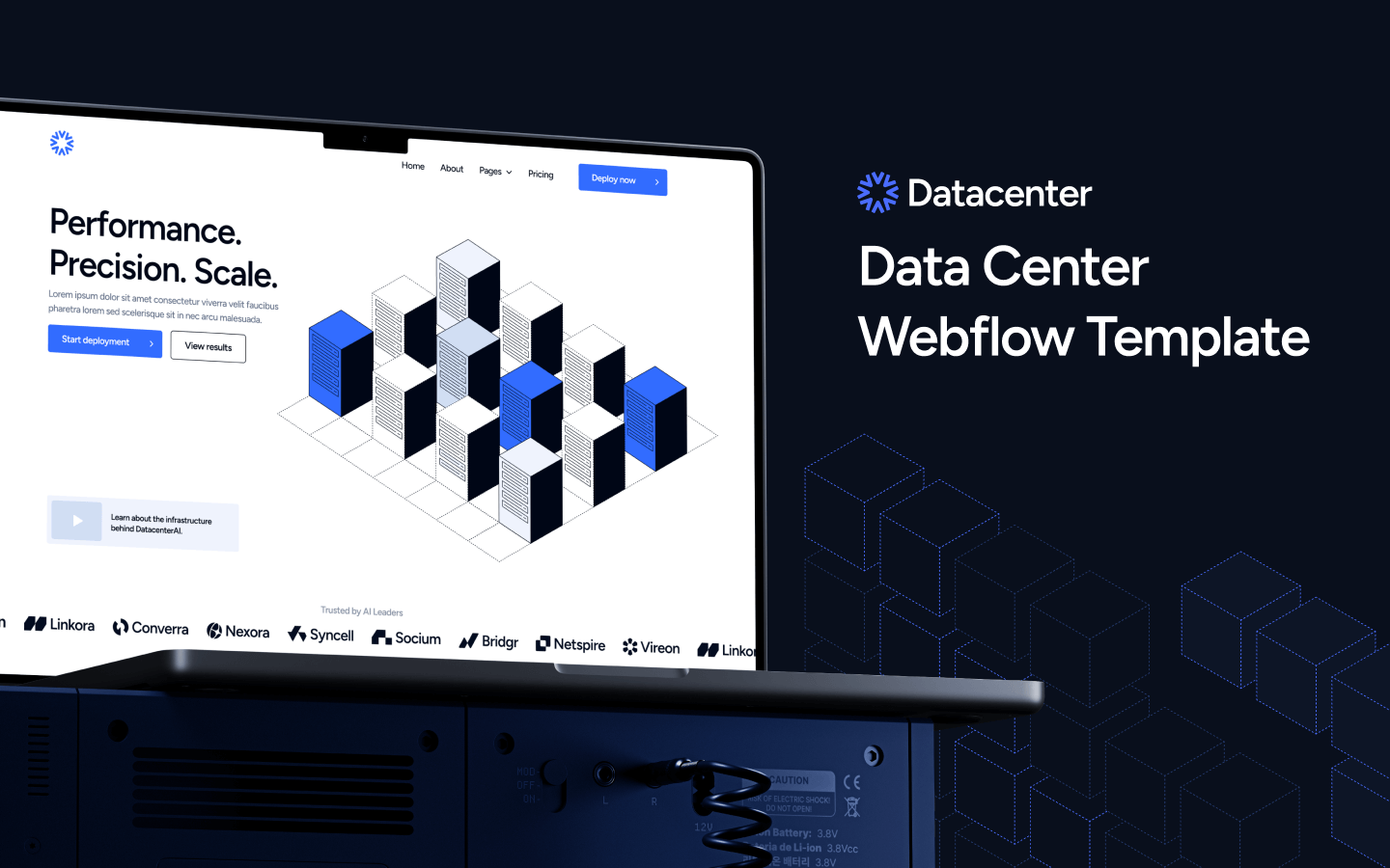 Datacenter Webflow Template