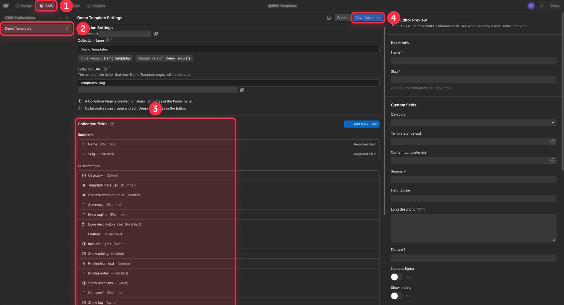 How To Create A CMS Collection In Webflow For Programmatic SEO