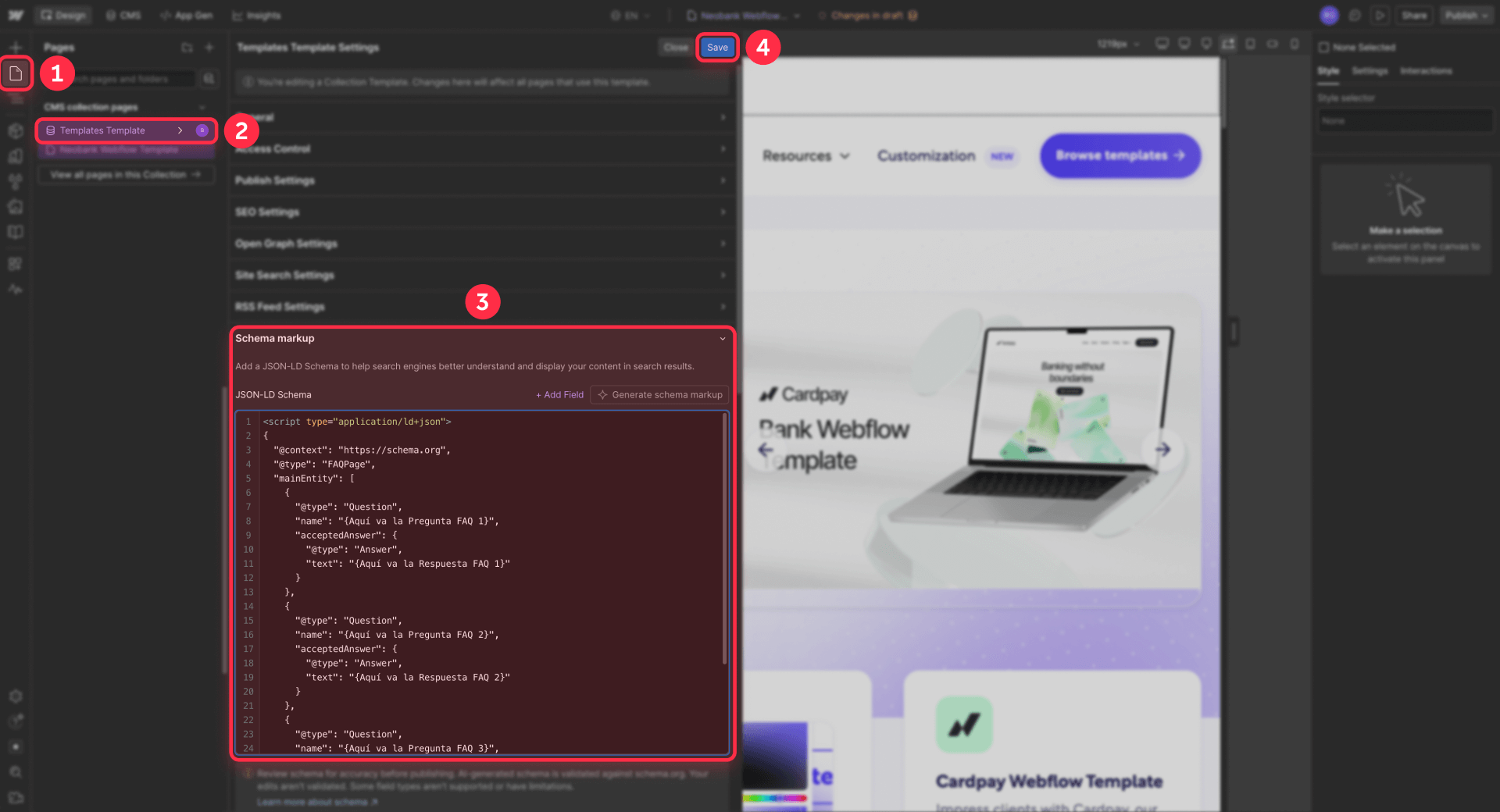 How To Add Dynamic FAQPage Schema In Webflow For pSEO